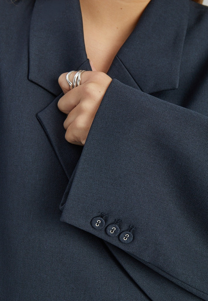 Minus MSVivianne Oversize Blazer Blazer 2994 Sky Captain