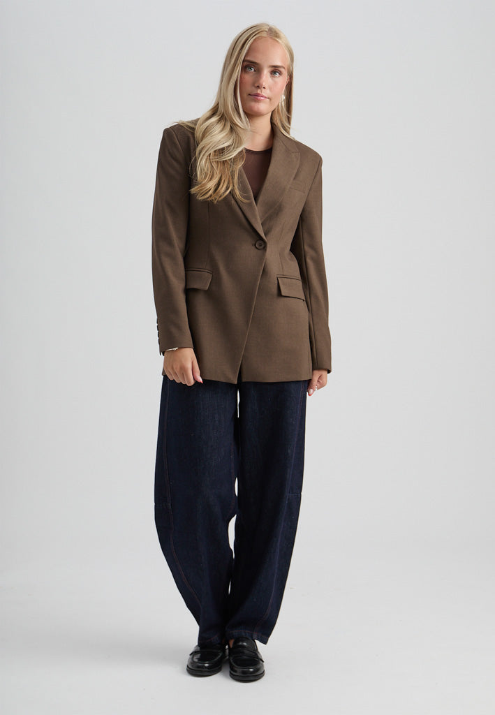 Minus MSWelma Blazer Blazer 3681 Tiramisu