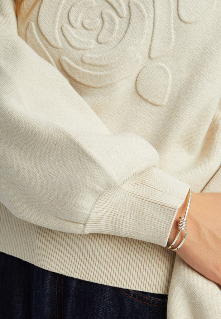 Minus MSZelia Knit Pullover Pullover 9015 Sand Gray
