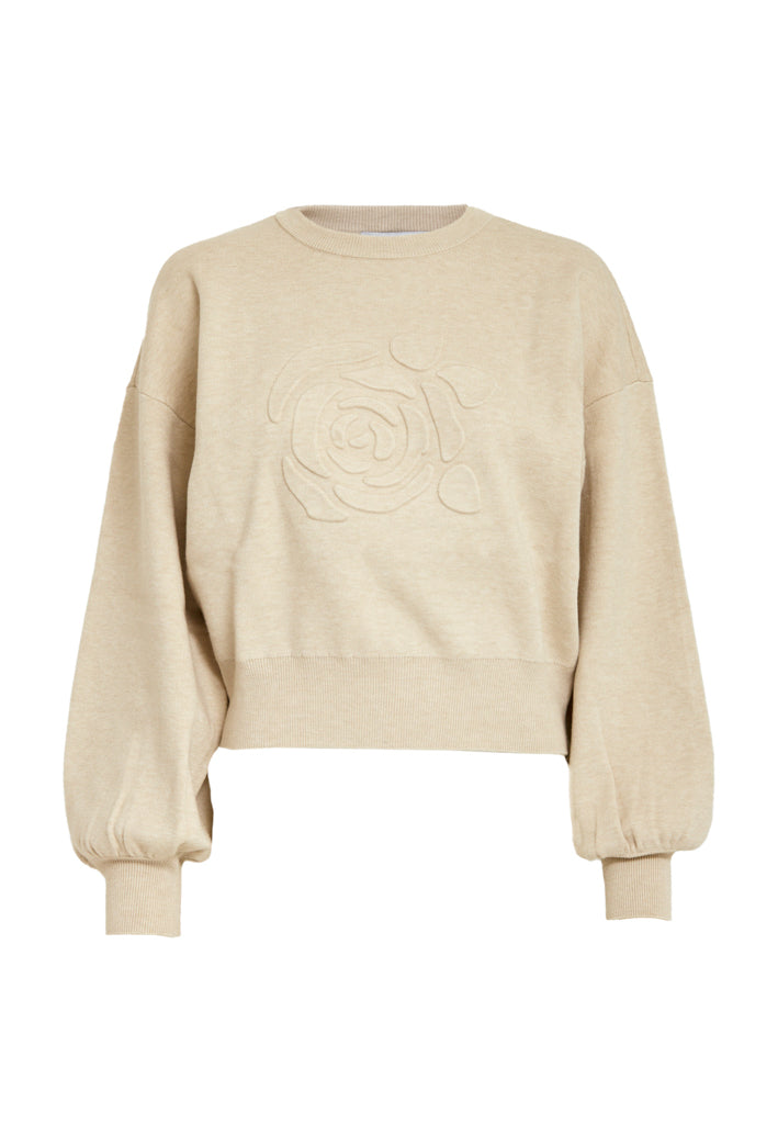 Minus MSZelia Knit Pullover Pullover 9015 Sand Gray