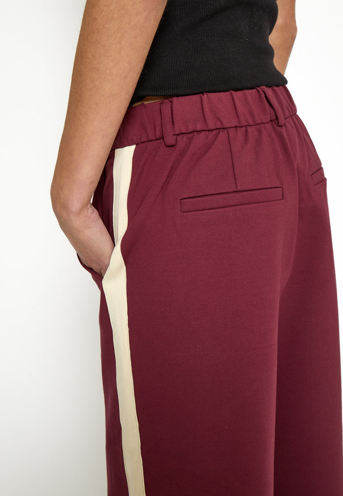 Minus MSZeline Mid Waist Pant Pant 615 Bordeaux