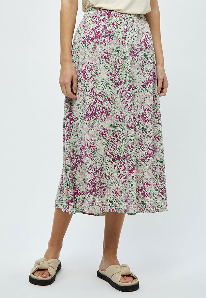 Peppercorn Marva Midi Skirt Skirt 3254P Green Mint Print