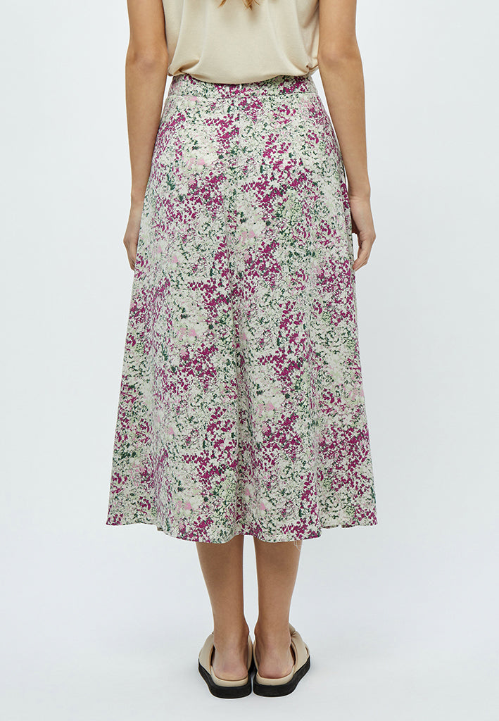 Peppercorn Marva Midi Skirt Skirt 3254P Green Mint Print