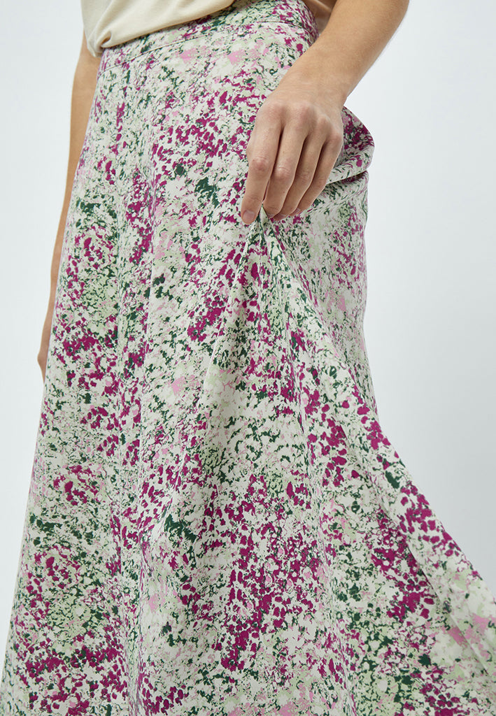 Peppercorn Marva Midi Skirt Skirt 3254P Green Mint Print