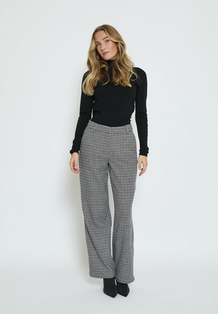 Minus Mikala Embry Pant Pant 2290C Snorkel Blue Checked