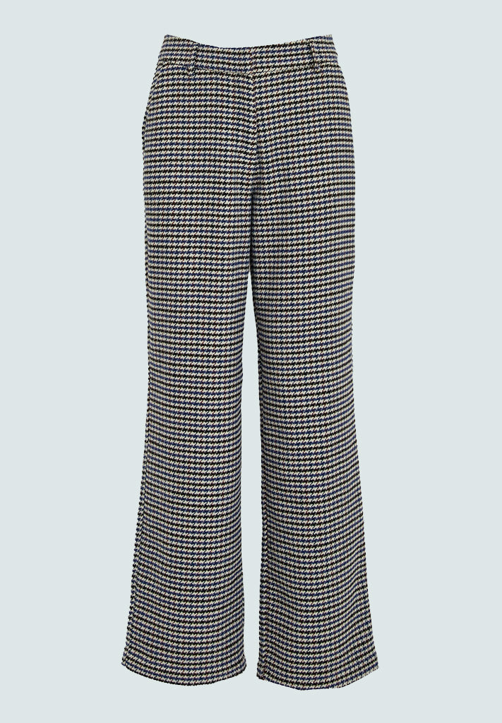 Minus Mikala Embry Pant Pant 2290C Snorkel Blue Checked