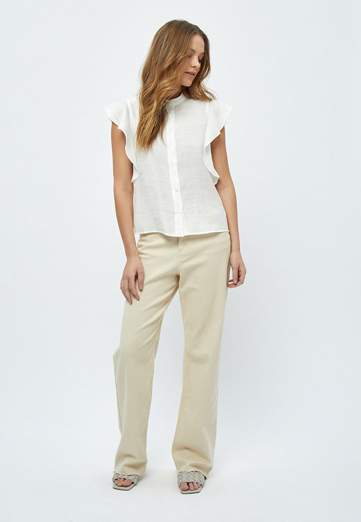 Peppercorn Nadia Shirt Shirt 0011 Gardenia