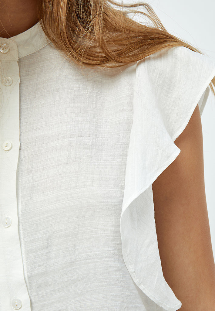 Peppercorn Nadia Shirt Shirt 0011 Gardenia