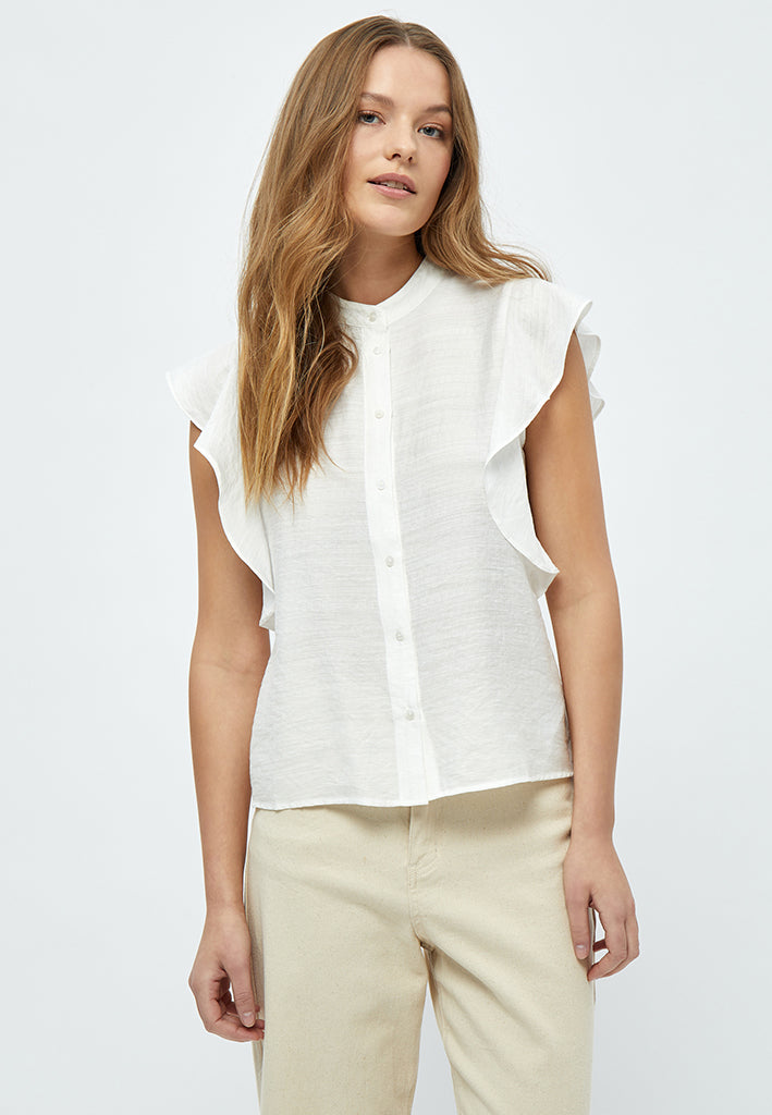Peppercorn Nadia Shirt Shirt 0011 Gardenia