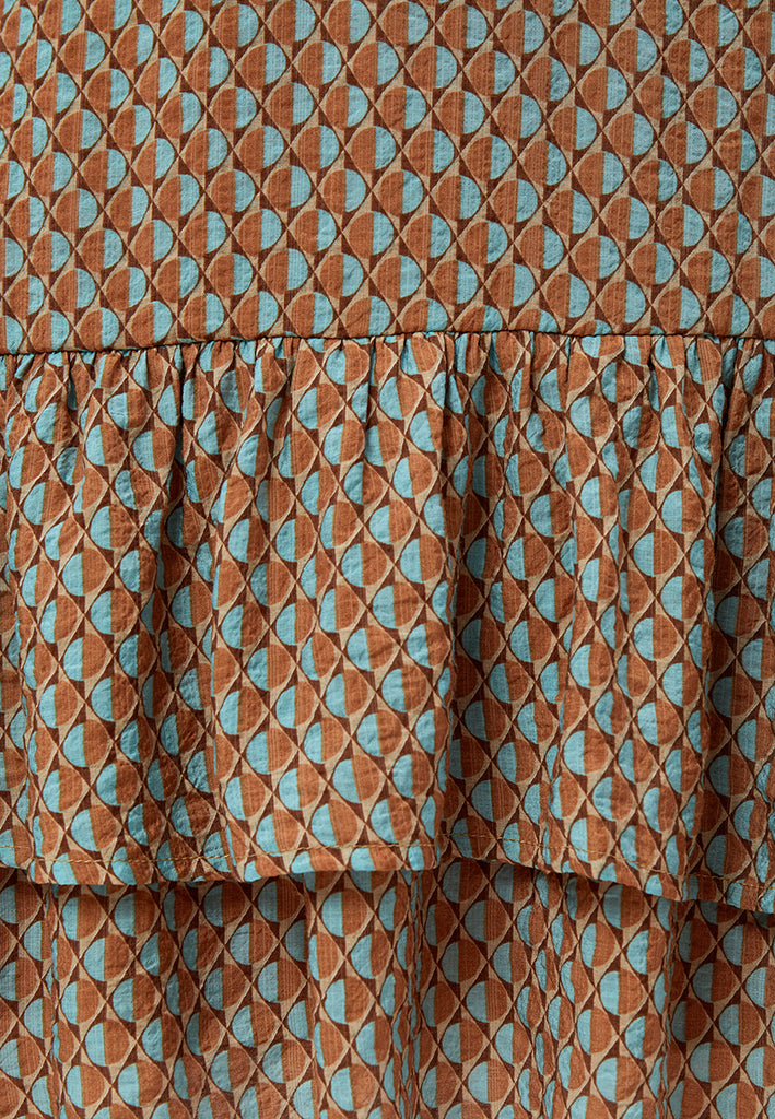 Peppercorn Nadialine Skirt Skirt 1112P Angle Blue Print