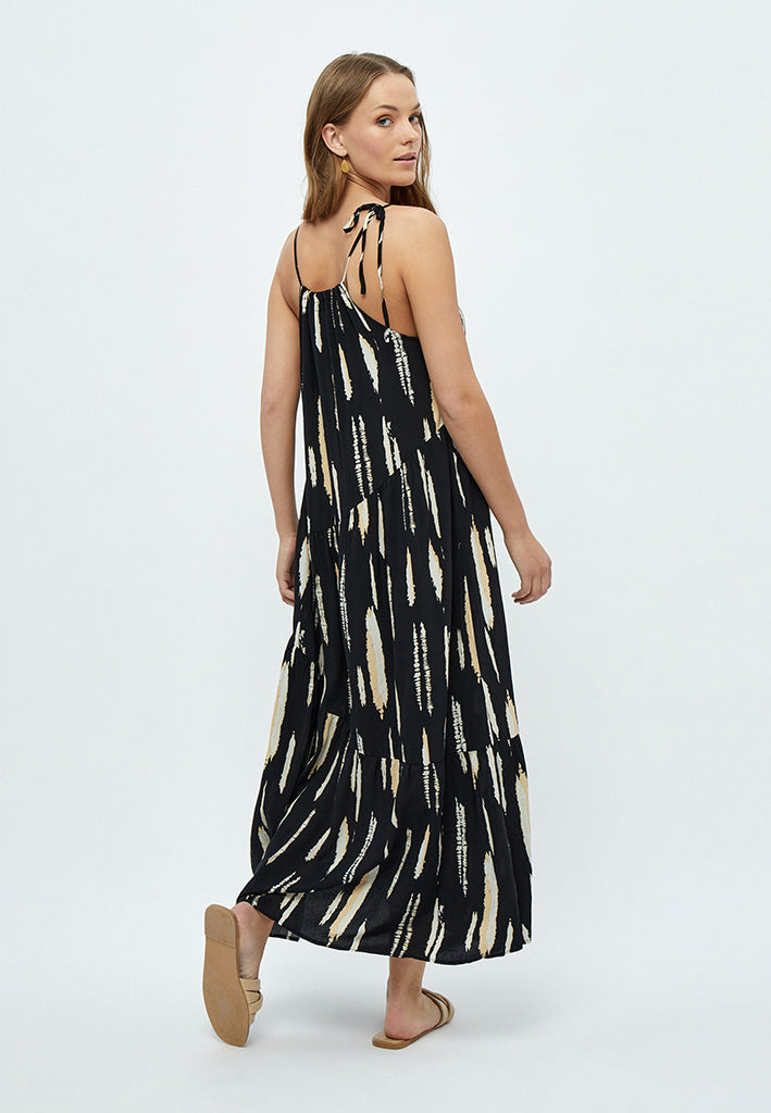 Peppercorn Nalia Maxi Dress Dress 0273P Warm Sand Print