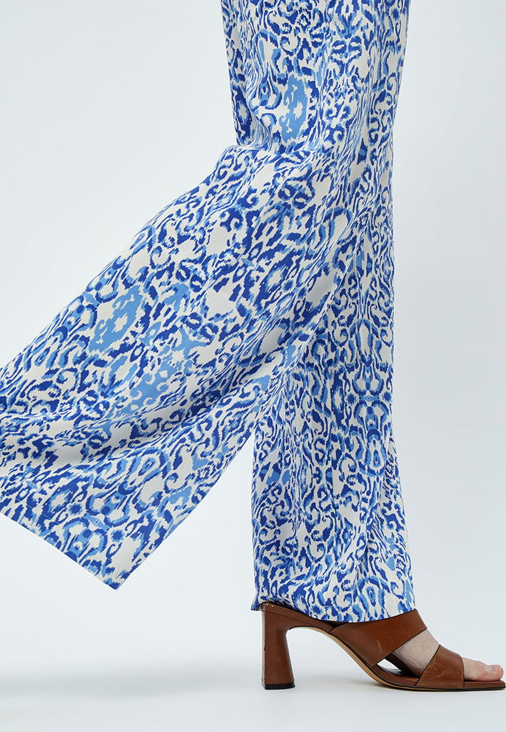 Peppercorn Nicoline Pants Pant 2993P Marina Blue Print