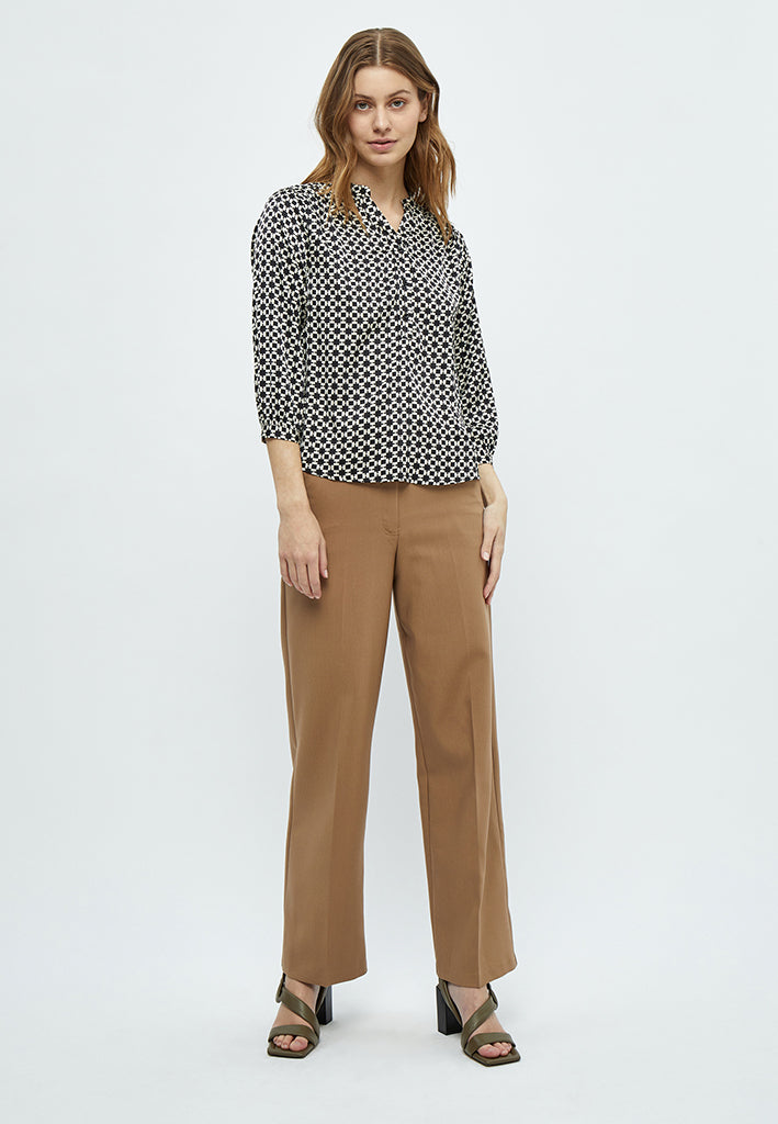 Peppercorn Odine Blouse Blouse 9000P Black Print