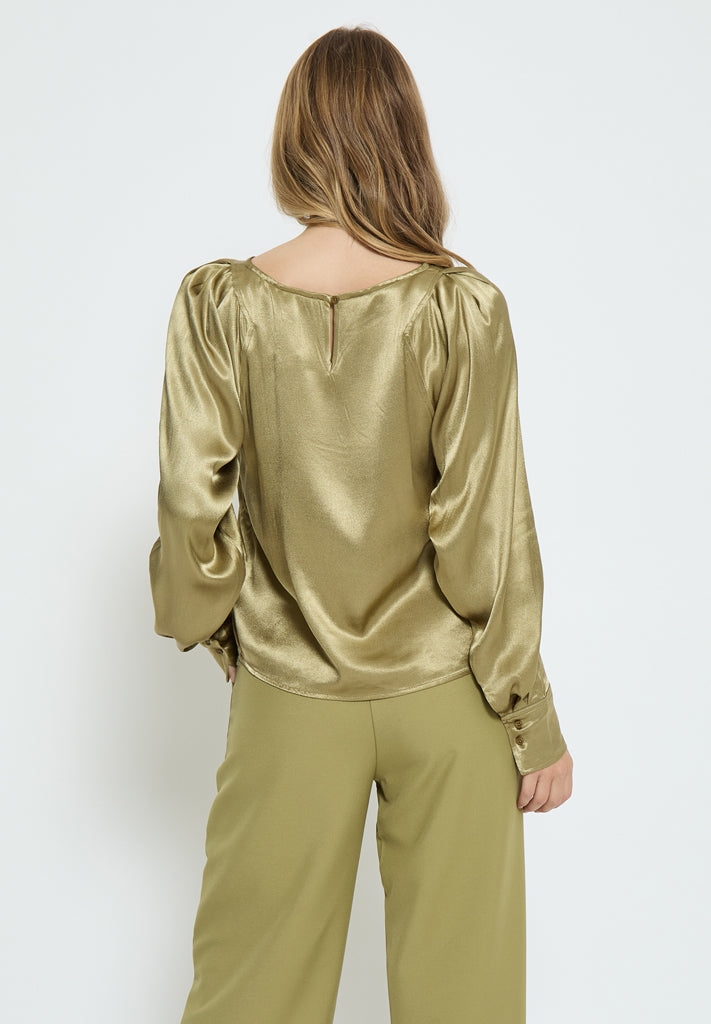 Peppercorn Olanna Blouse Blouse 3062 Ecru Olive