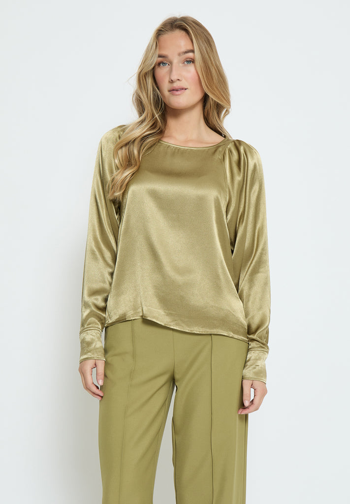 Peppercorn Olanna Blouse Blouse 3062 Ecru Olive
