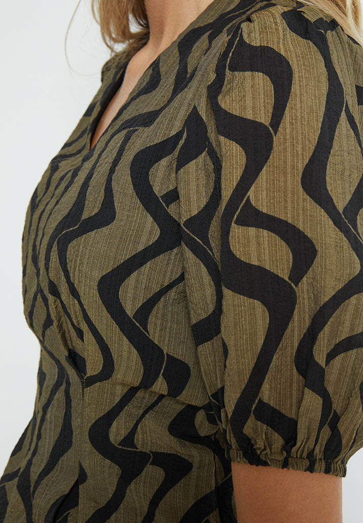 Peppercorn Oline Blouse Blouse 3820P Capers