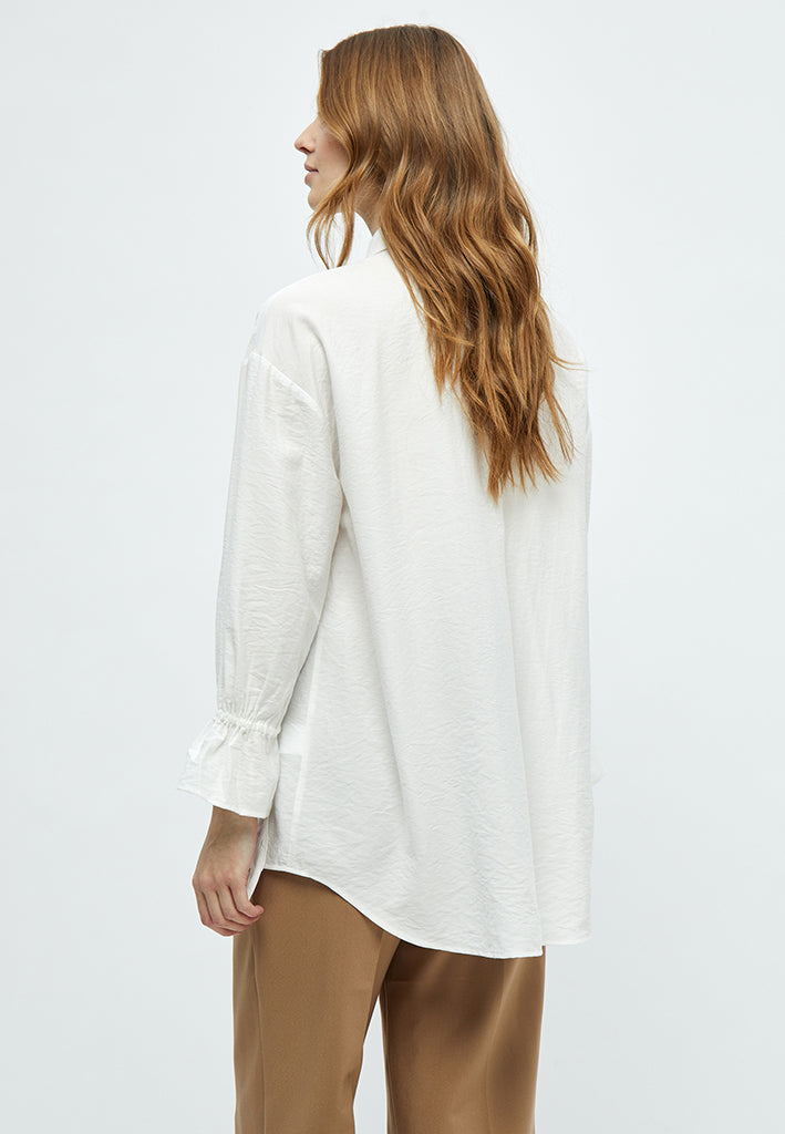 Peppercorn Orinna Long Sleeve Tie Cuff Shirt Shirt 0011 Gardenia