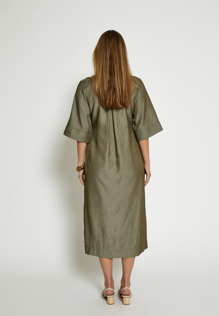 Peppercorn PCBea Dress Dress 3975M Mermaid Green