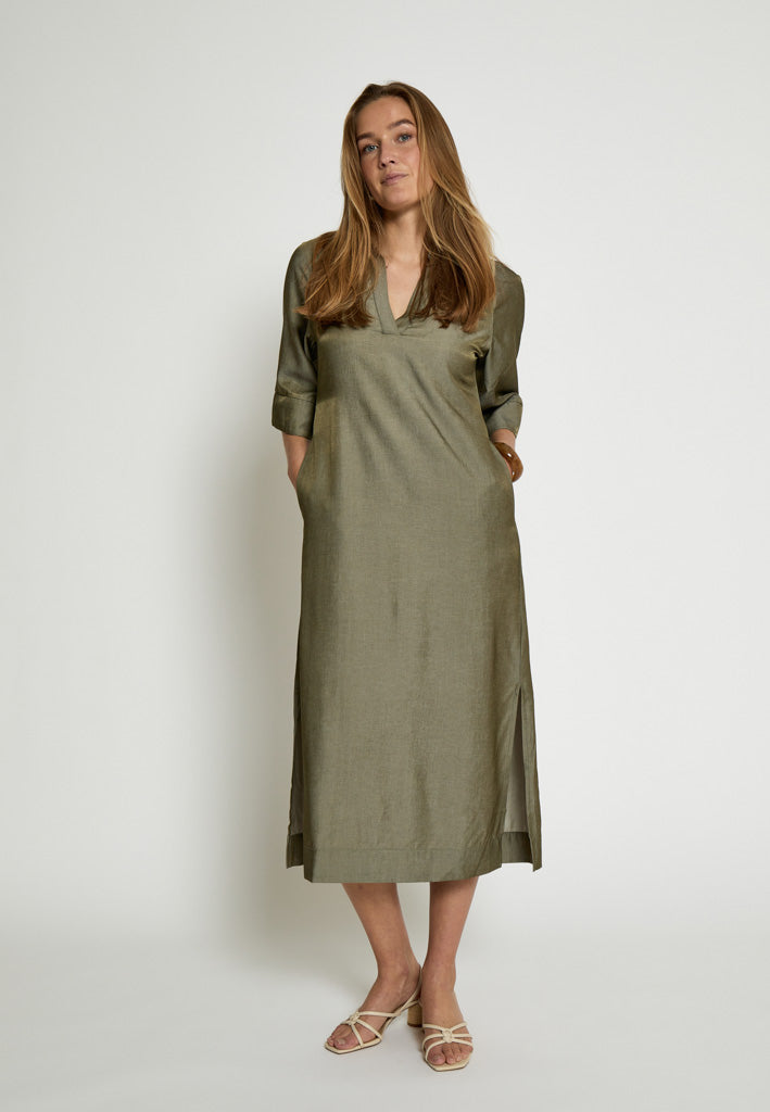 Peppercorn PCBea Dress Dress 3975M Mermaid Green