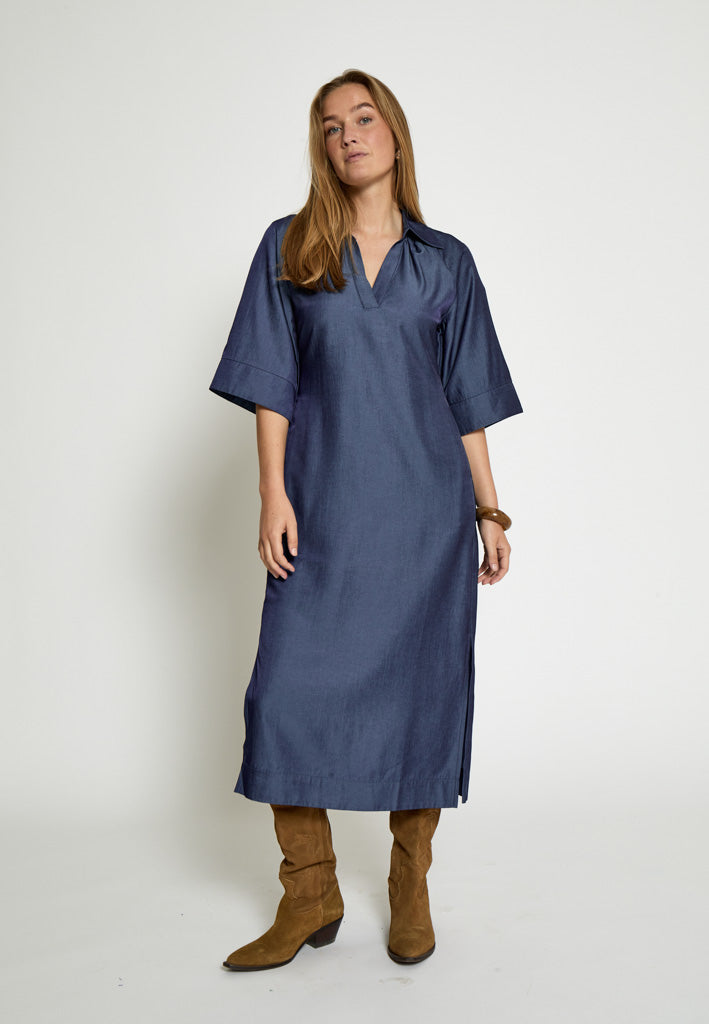 Peppercorn PCBea Dress Dress 505 Denim Blue