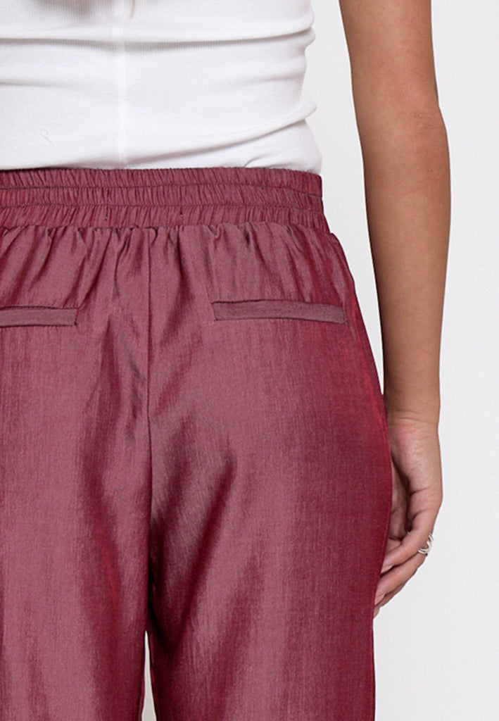 Peppercorn PCBea Pants Pant 1008M Maroon Red mel.