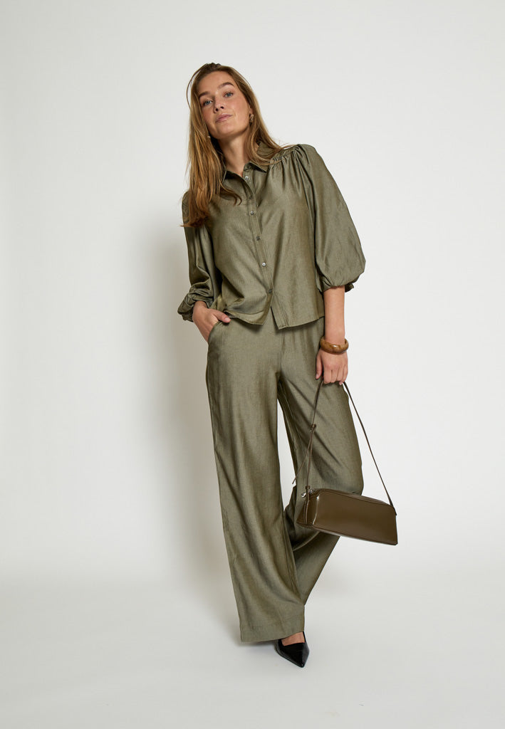 Peppercorn PCBea Pants Pant 3975M Mermaid Green