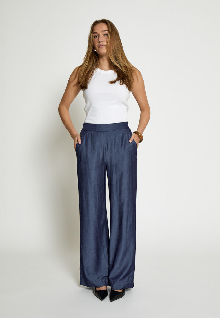 Peppercorn PCBea Pants Pant 505 Denim Blue