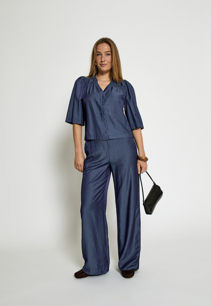 Peppercorn PCBea Pants Pant 505 Denim Blue