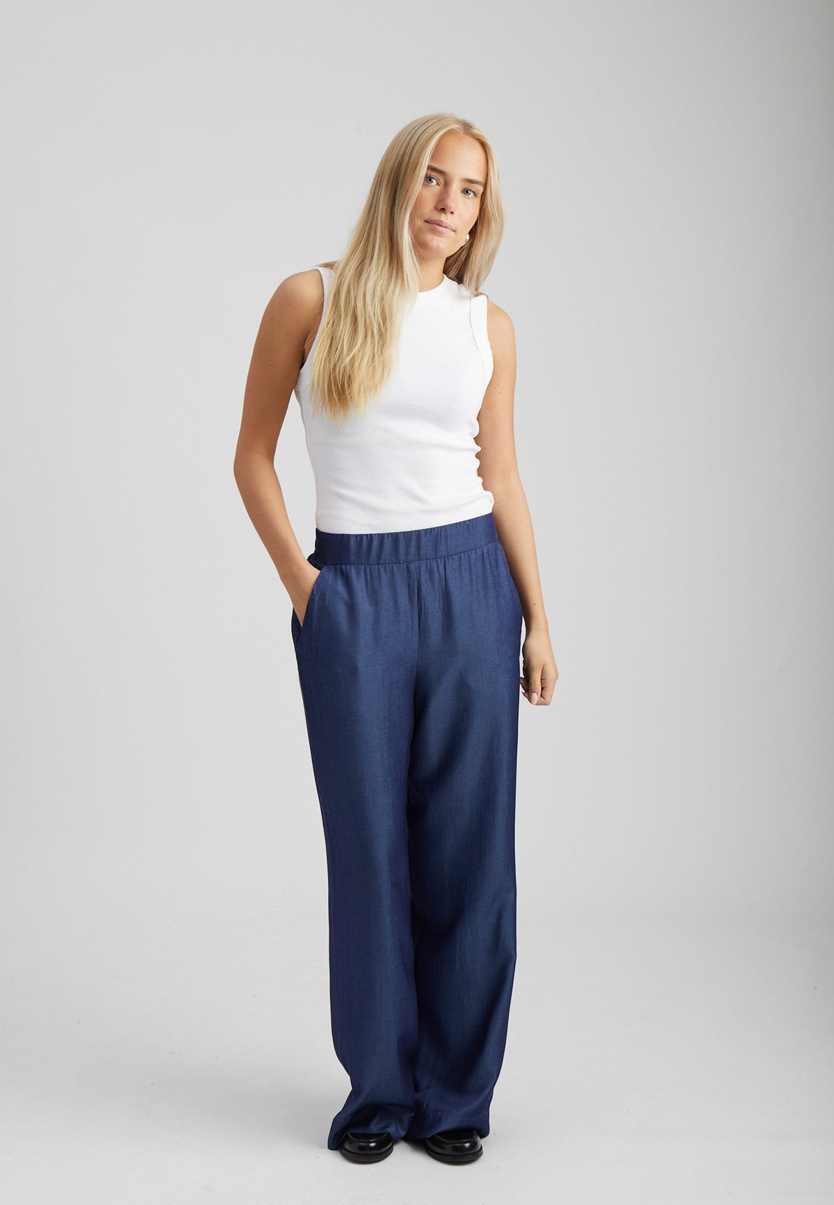Peppercorn PCBea Pants Pant 9620 Dark Blue