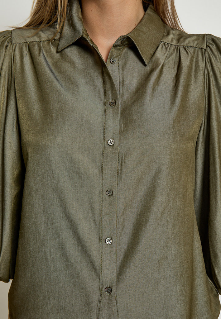 Peppercorn PCBea Shirt Shirt 3975M Mermaid Green