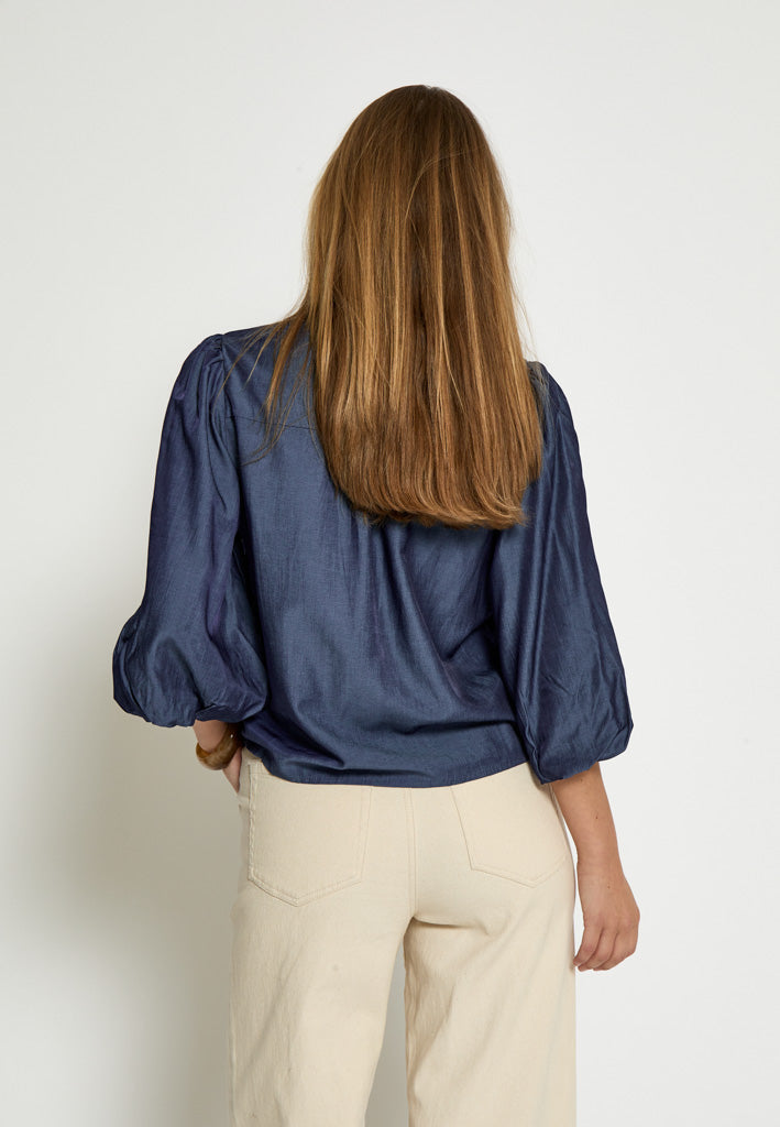 Peppercorn PCBea Shirt Shirt 505 Denim Blue