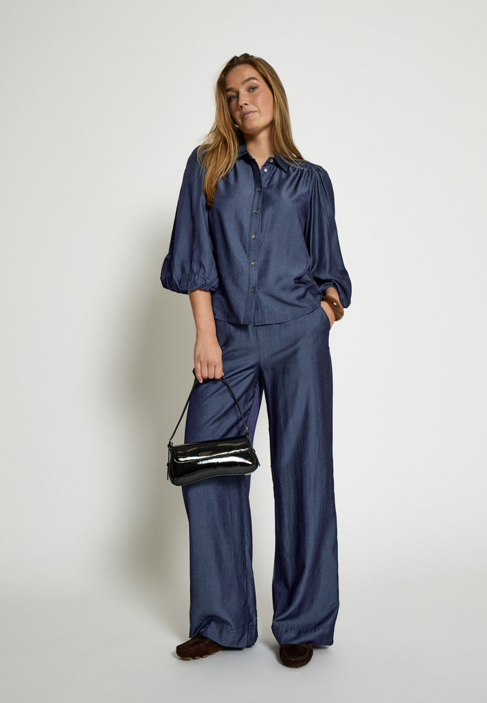 Peppercorn PCBea Shirt Shirt 505 Denim Blue