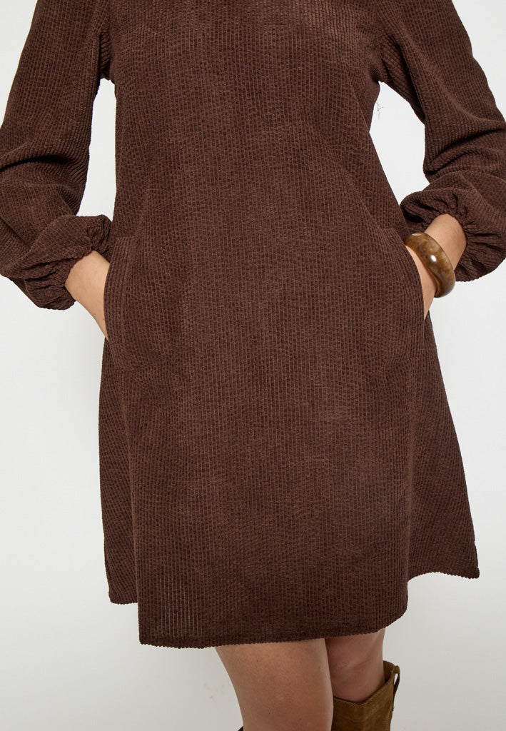 Peppercorn PCBetty Short Dress Dress 5406 Coffee Bean Brown