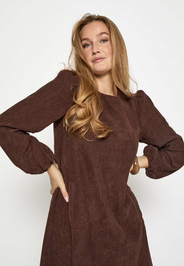 Peppercorn PCBetty Short Dress Dress 5406 Coffee Bean Brown