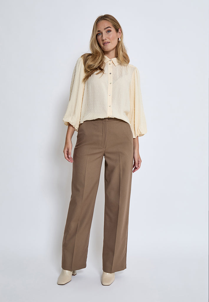 Peppercorn PCCarilla Shirt Shirt 2206 Fog Sand