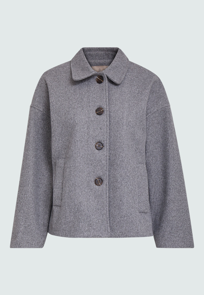 Peppercorn PCCornelia Jacket Jacket 126M Steel Grey Melange