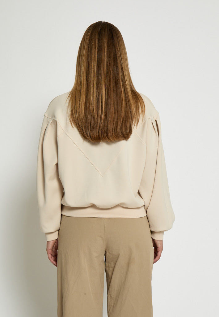 Peppercorn PCDicette Batleeve Sweatshirt Sweatshirt 0265 Sandshell
