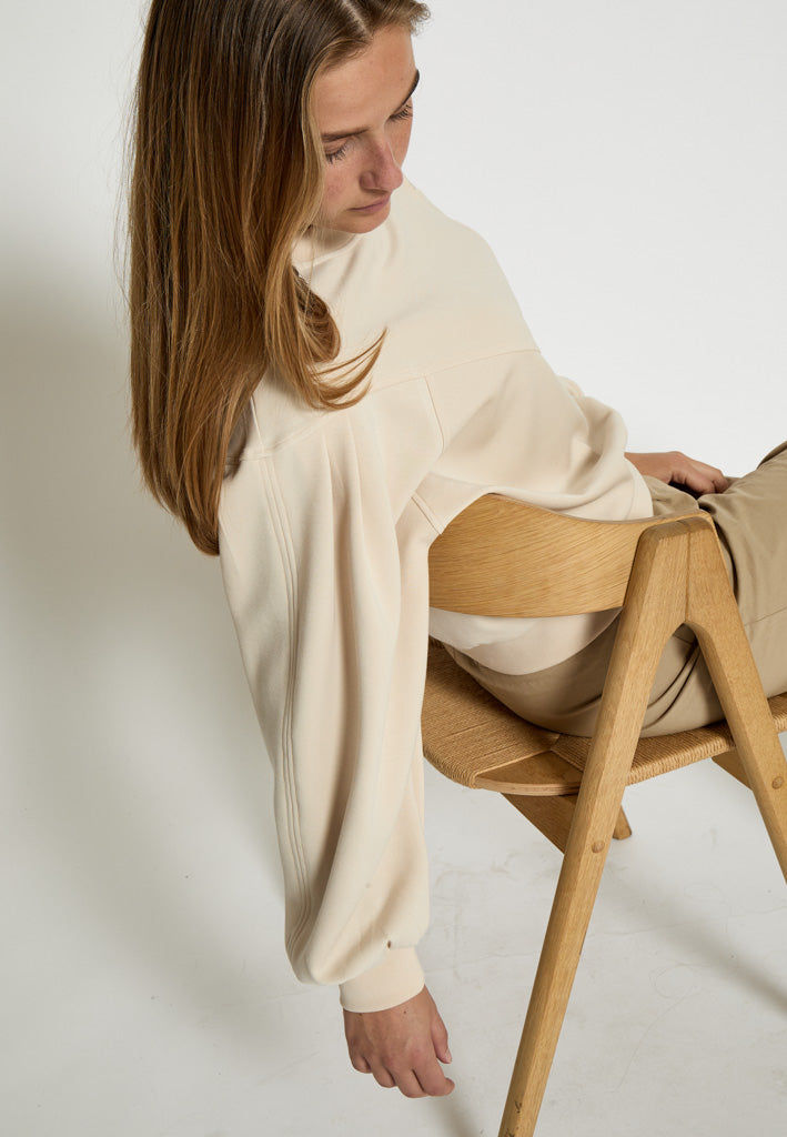 Peppercorn PCDicette Batleeve Sweatshirt Sweatshirt 0265 Sandshell