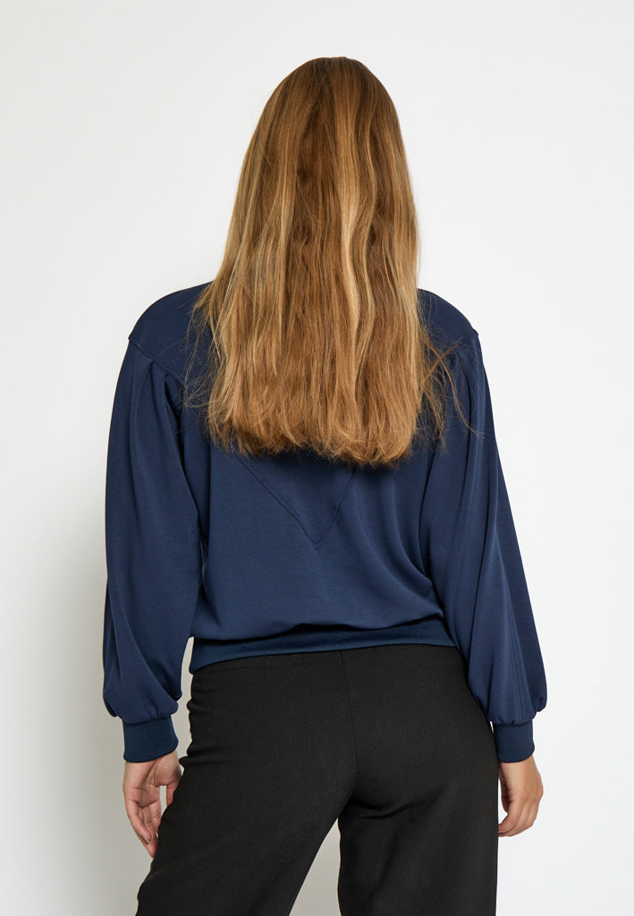 Peppercorn PCDicette Batleeve Sweatshirt Sweatshirt 1550 NAVY