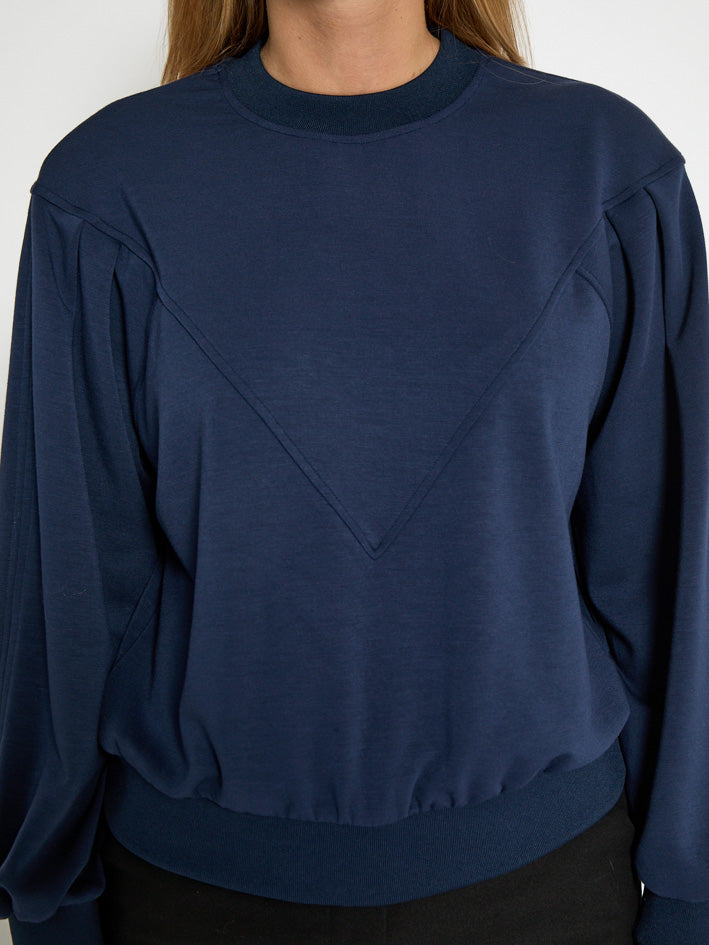 Peppercorn PCDicette Batleeve Sweatshirt Sweatshirt 1550 NAVY