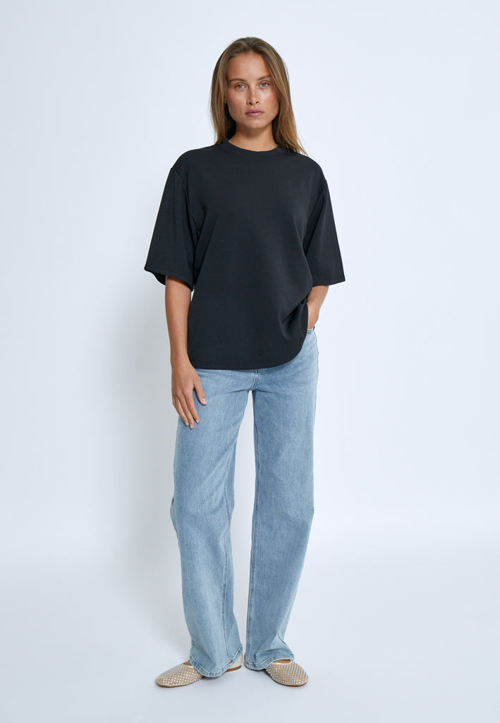 Peppercorn PCDicette Long Tee T-Shirt 9000 Black