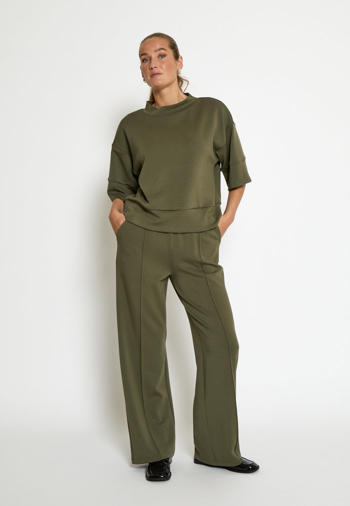 Peppercorn PCDicette Pants Pant 3627 Grape Leaf