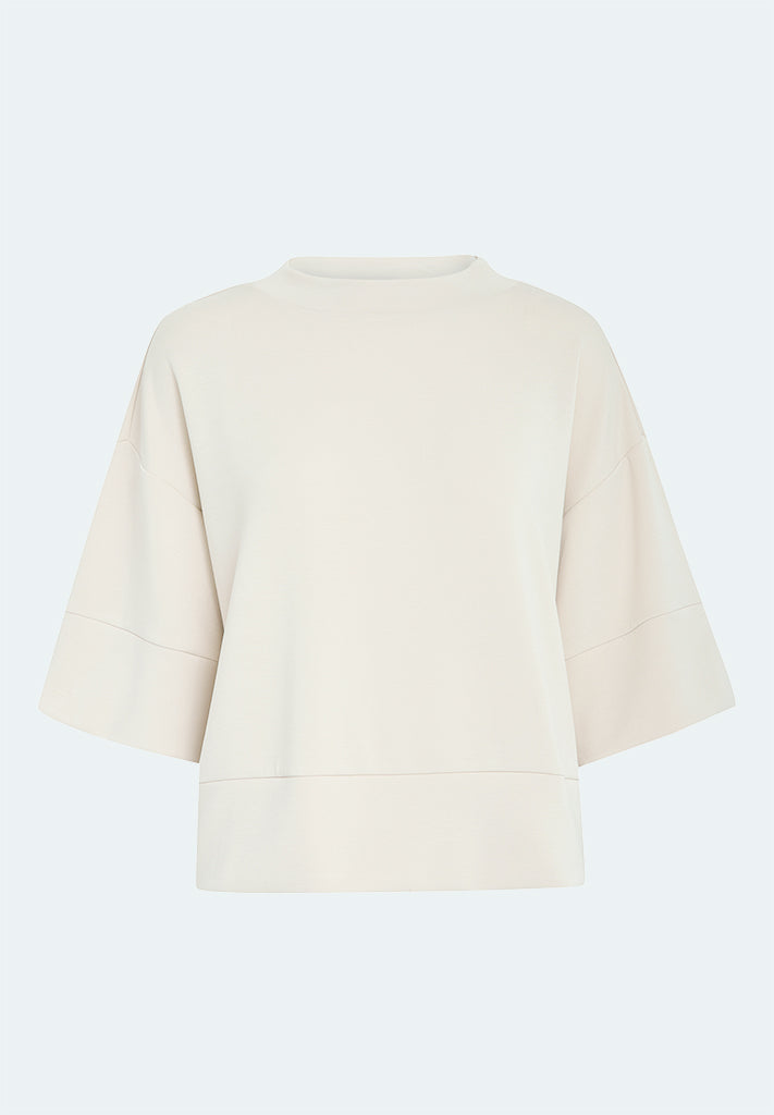 Peppercorn PCDicette Sweat Blouse 0011 Gardenia