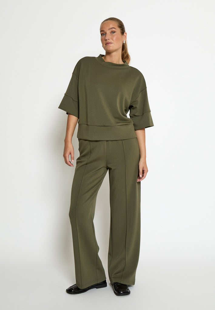 Peppercorn PCDicette Sweat Blouse 3627 Grape Leaf