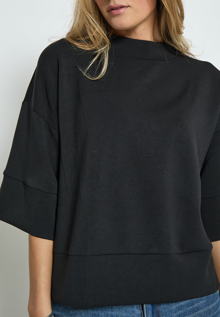 Peppercorn PCDicette Sweat Blouse 9000 Black