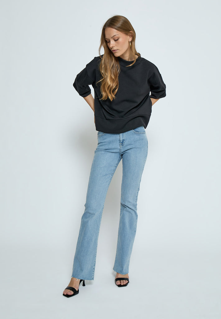Peppercorn PCDicette Sweat Blouse 9000 Black