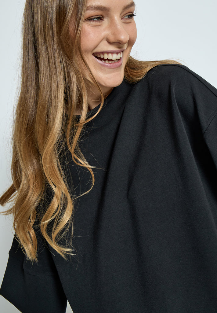 Peppercorn PCDicette Sweat Blouse 9000 Black
