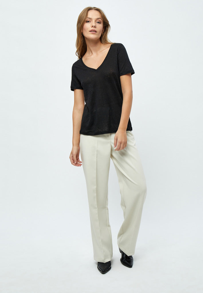 Peppercorn PCDicte V T-shirt T-Shirt Sort