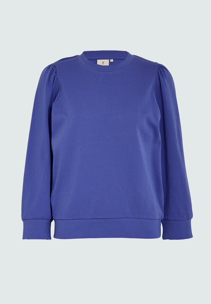 Peppercorn PCFiola GOTS Pufflsevee Blouse T-Shirt 1211 Amparo Blue