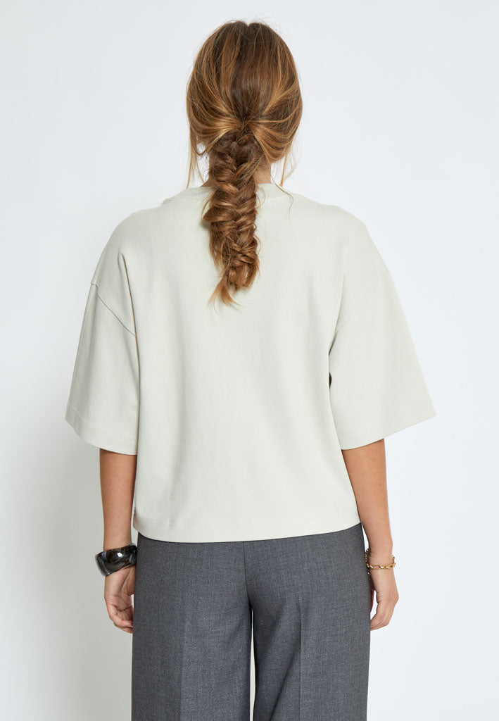 Peppercorn PCFiola GOTS T-shirt T-Shirt 2213 Silver Birch